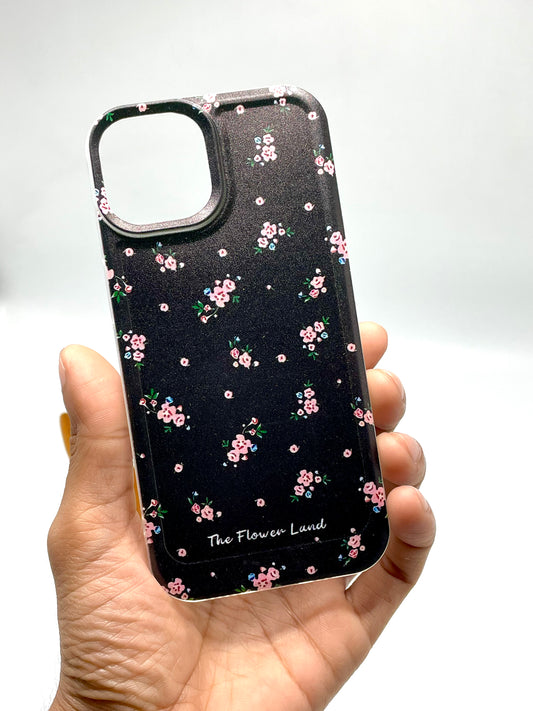 iPhone 15 Flower Print Case