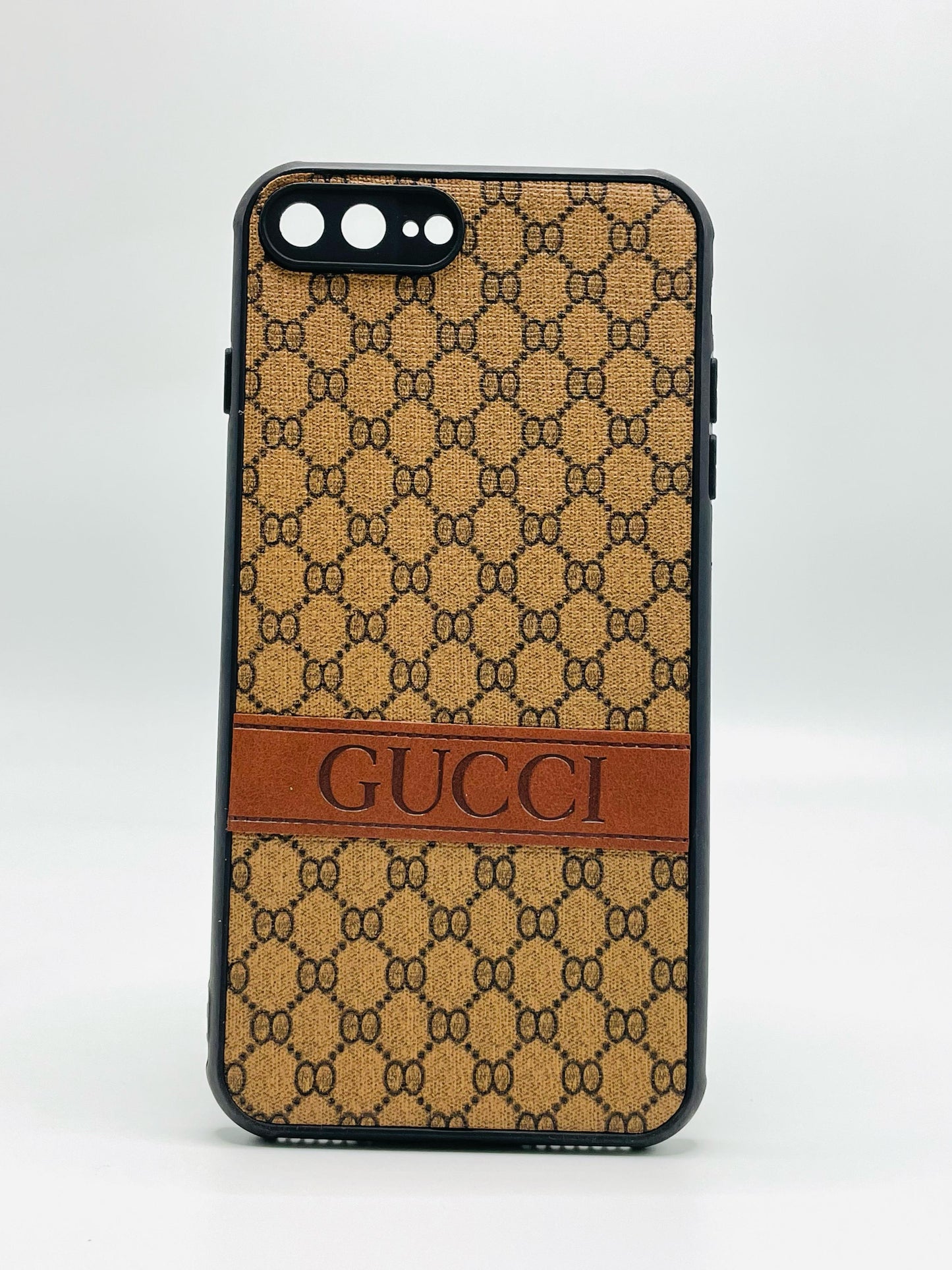Iphone 7 Plus / 8 Plus Leather Gucci Case