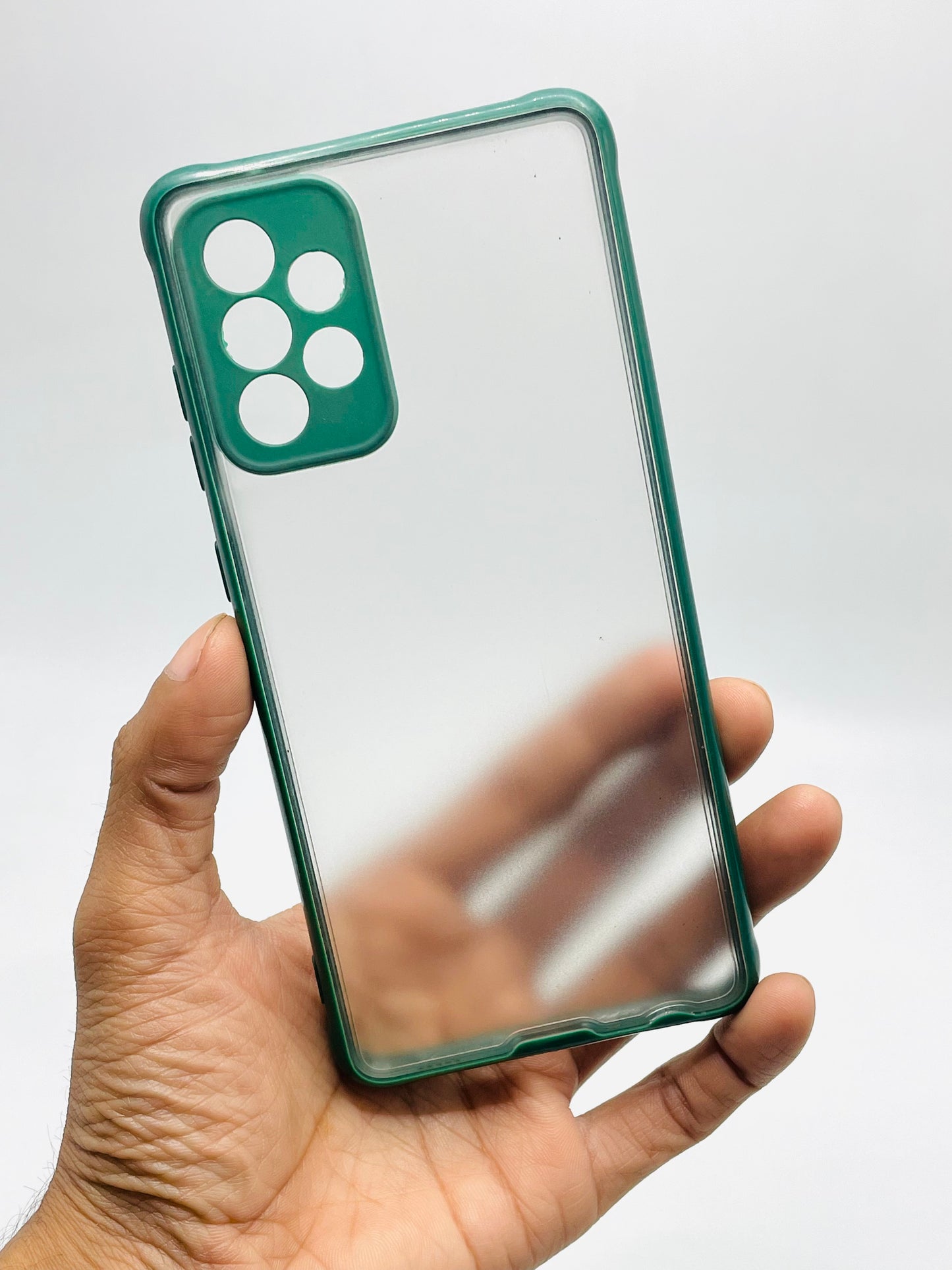 Samsung A72 Green Border Matte Case