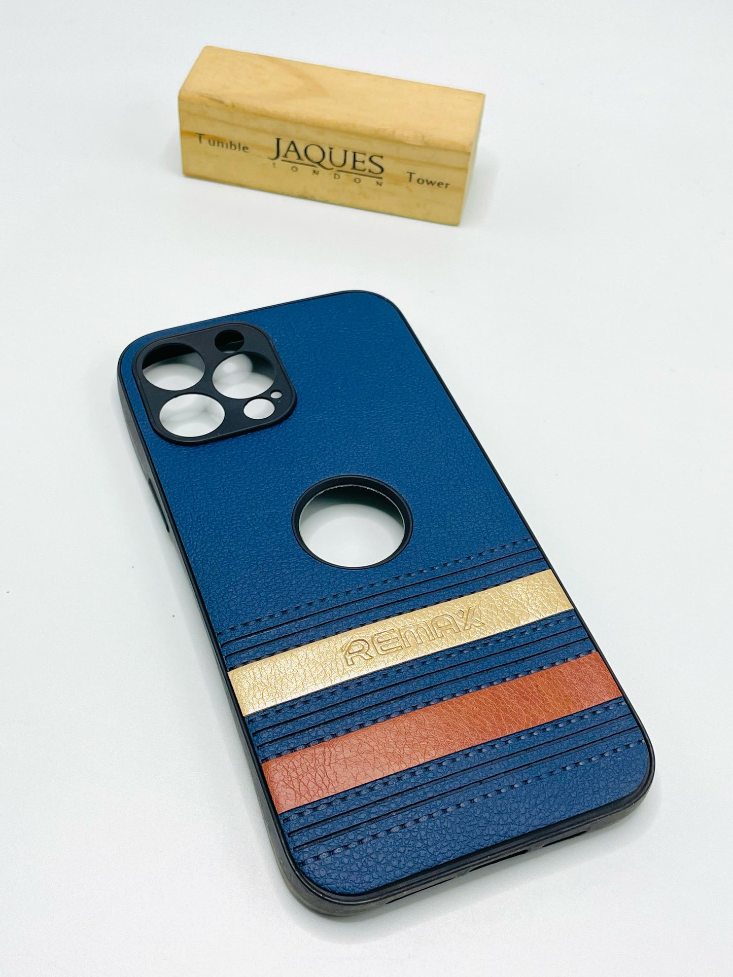 Iphone 13 pro max Leather Ring Case