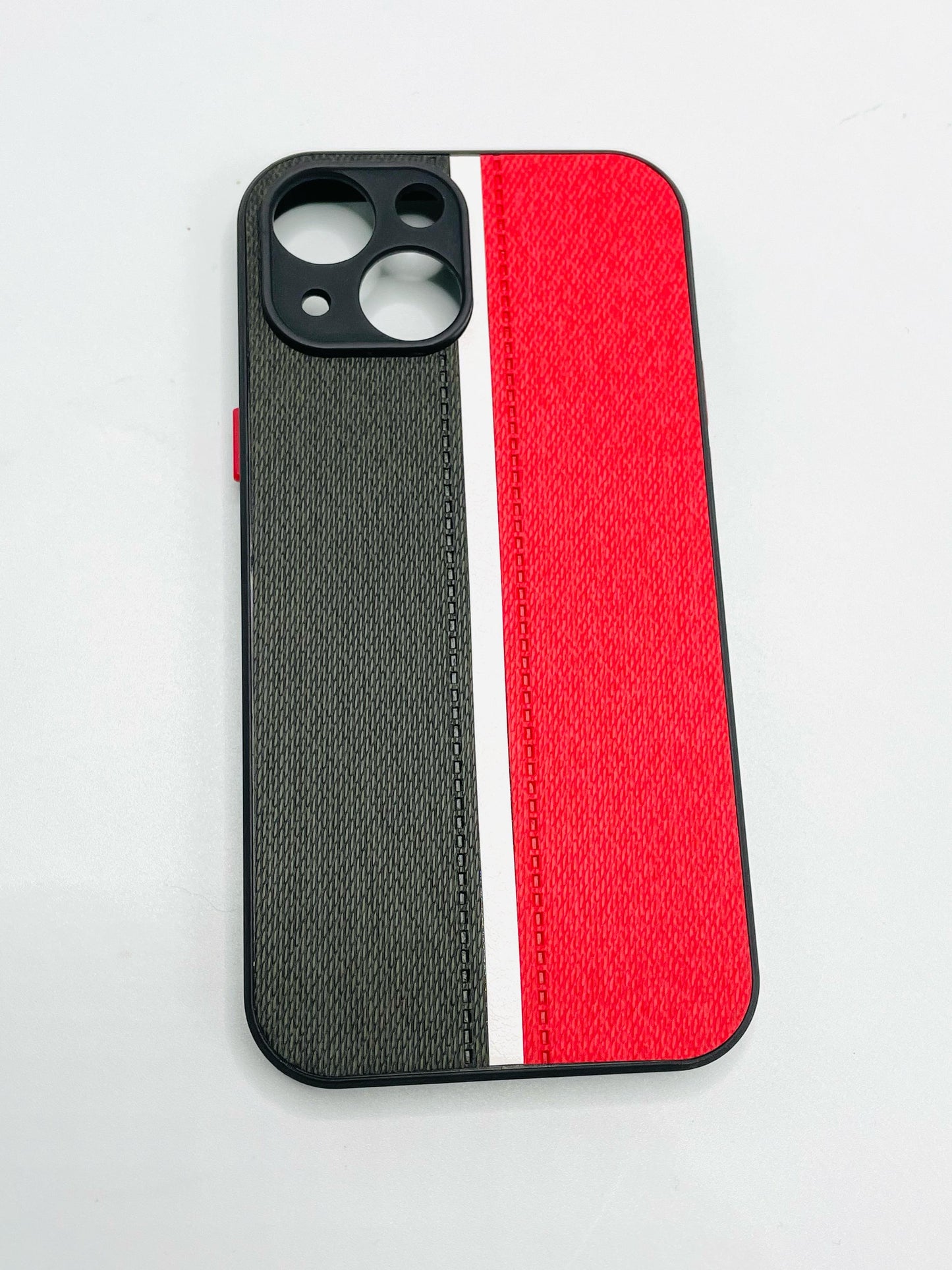 Iphone 13 Leather Dual Colour Case