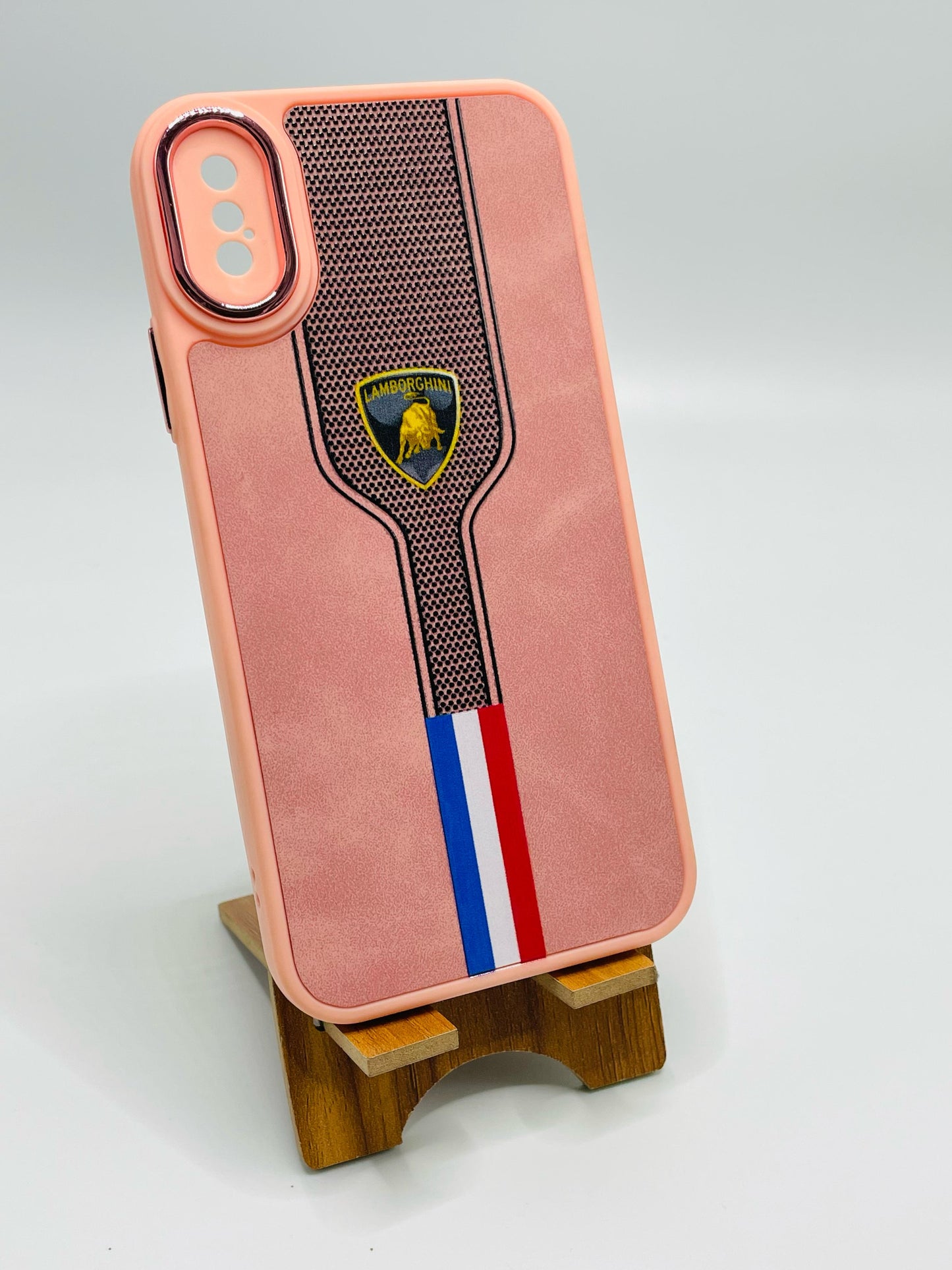 Iphone X Leather Case with Lens