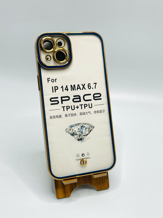 Iphone 14 Plus Chrome Border Case