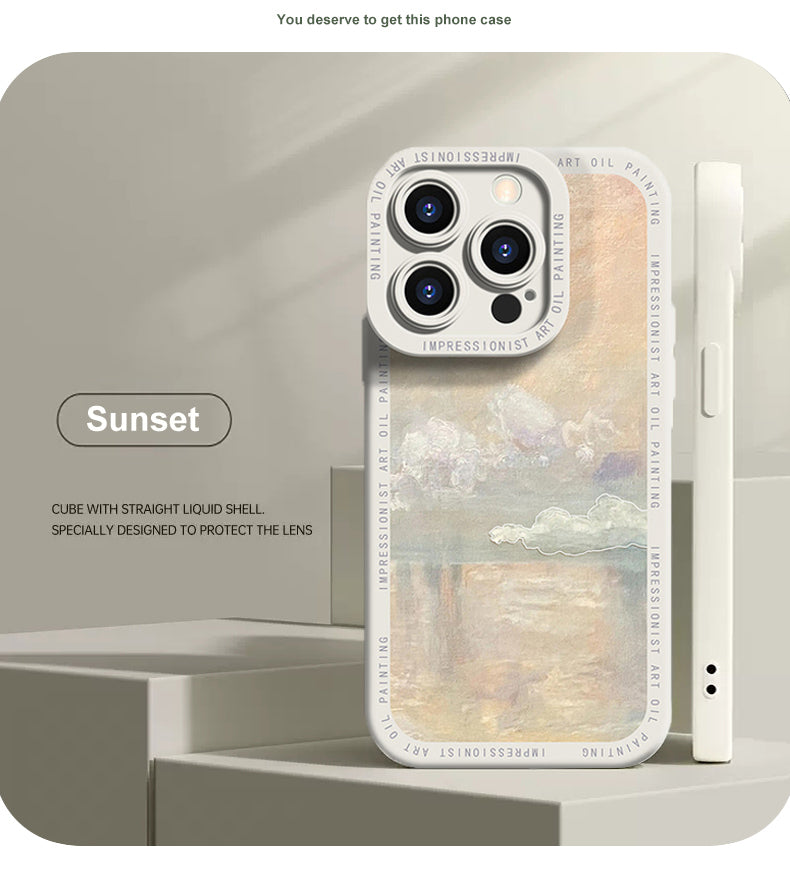 iPhone 14 pro max Art Oil Painting Case