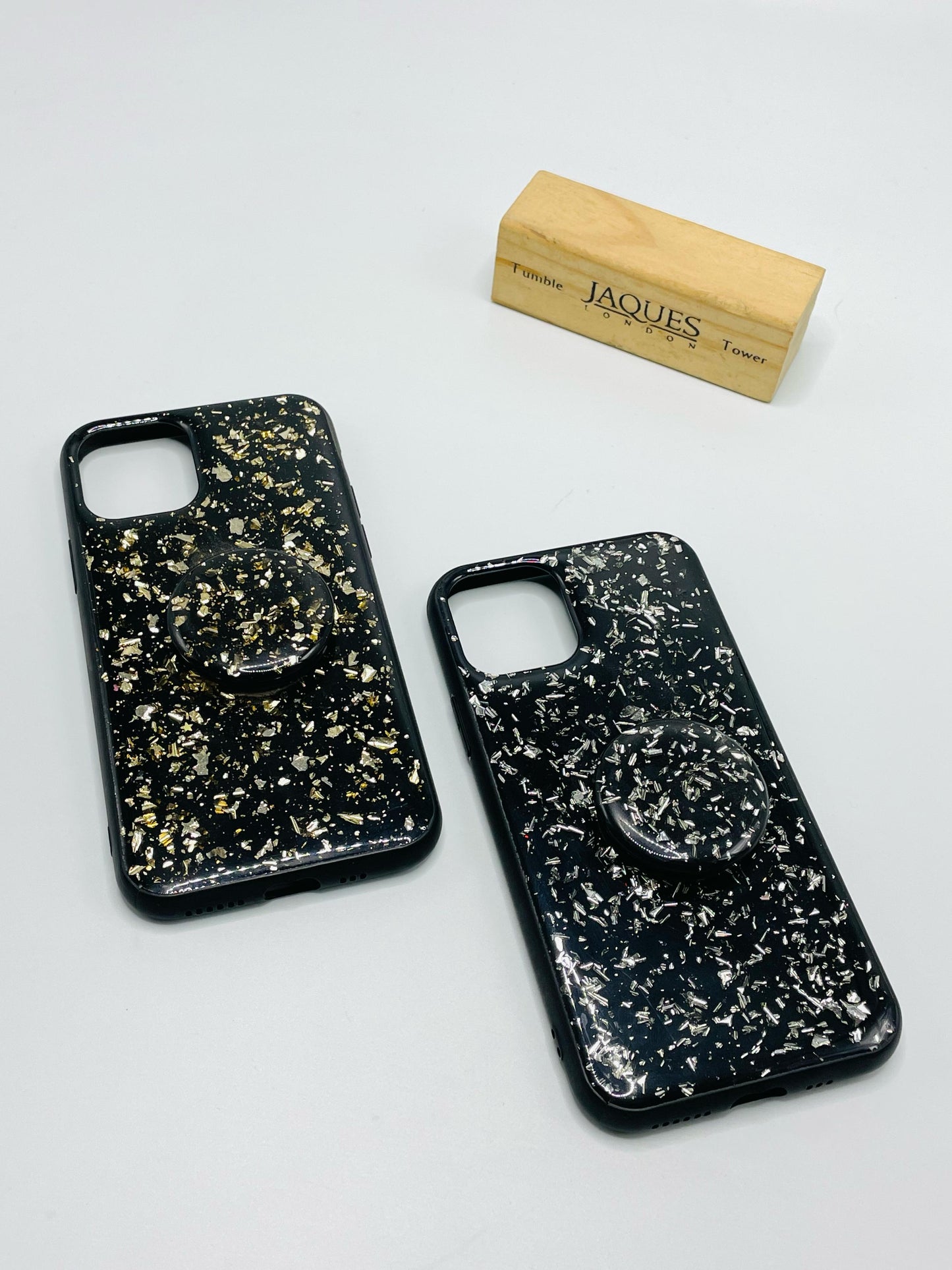 Iphone 11 pro Fancy Case with pop Socket