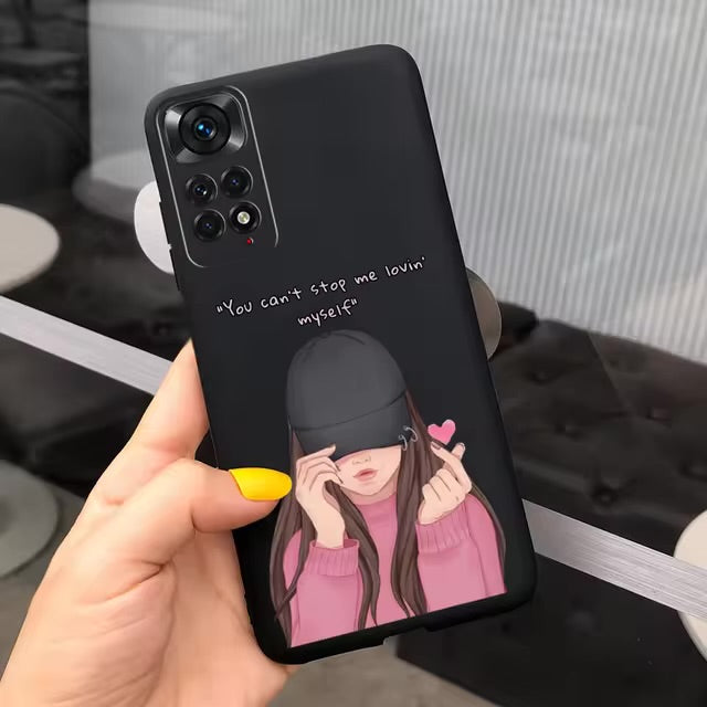 Redmi Note 11 luxury Girl Case