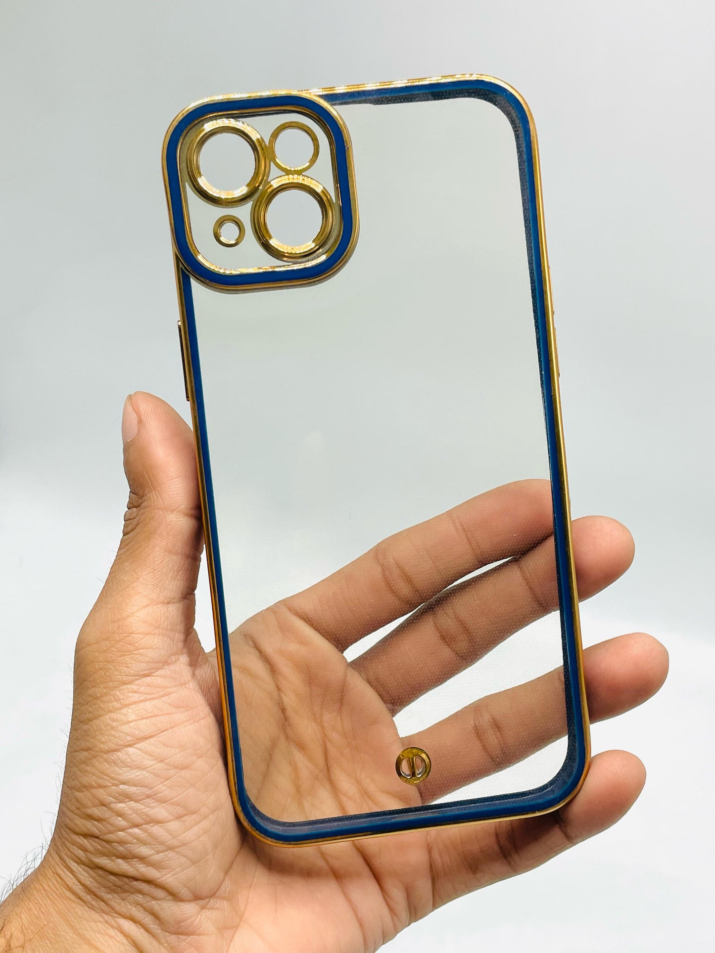 Iphone 14 Plus Chrome Border Case