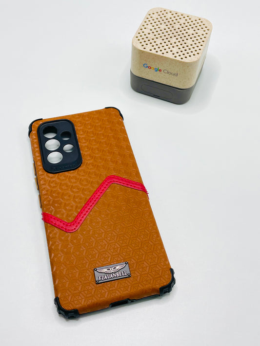 Samsung A53 Leather Bumper Case