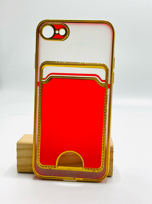 Iphone 7 Chrome Wallet Case