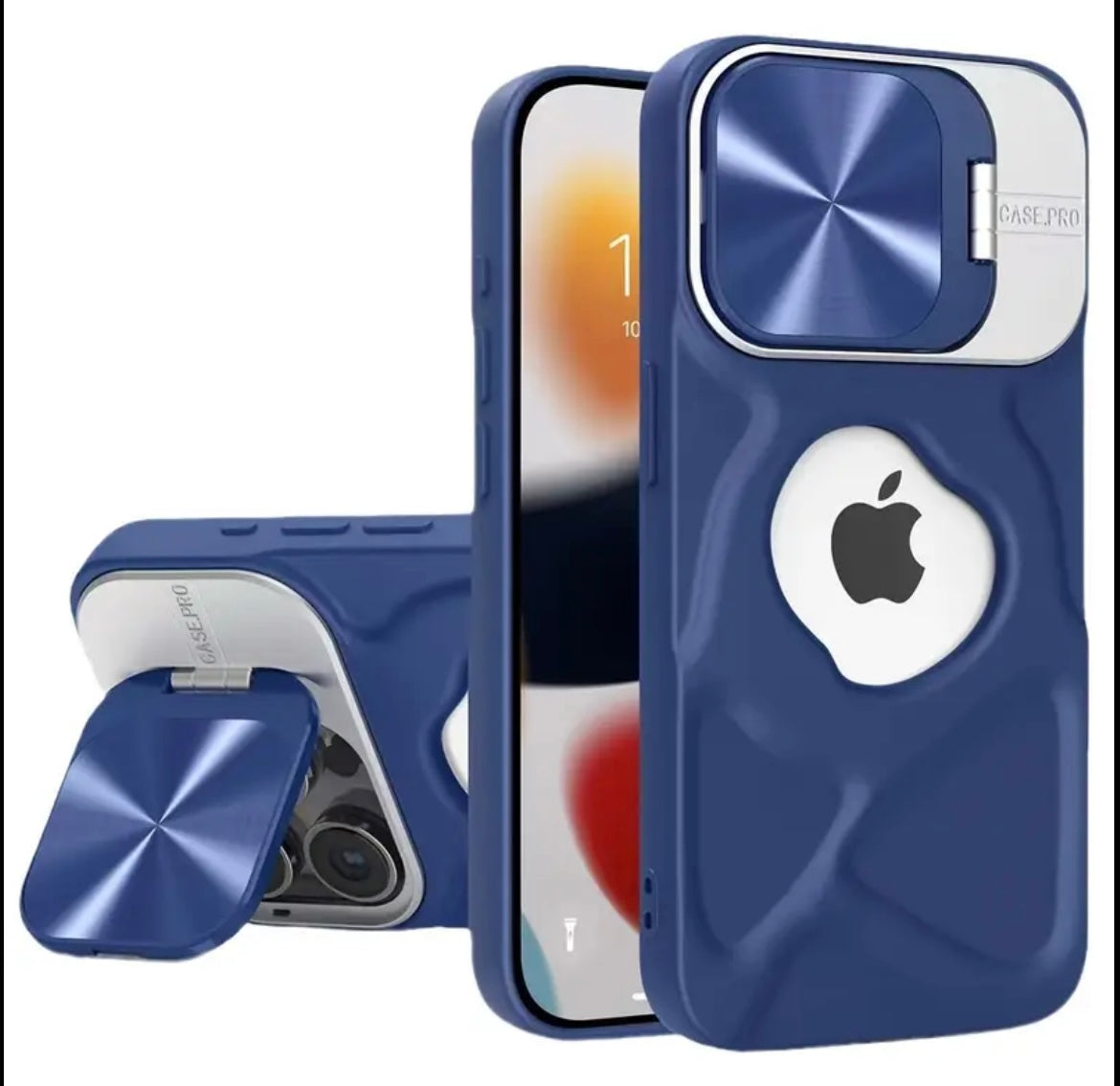 iPhone 12 pro max Fashion Logo Hole Magnetic Case
