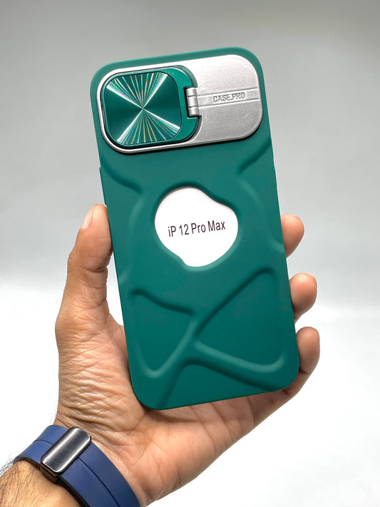 iPhone 12 pro max luxury Soft Armor Case with Lens Protection