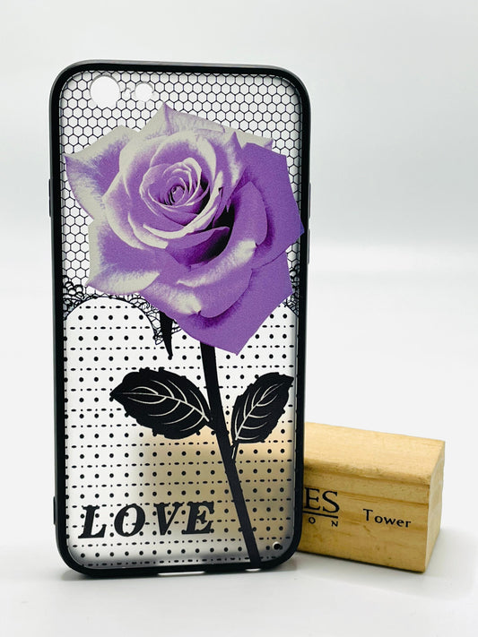 Iphone 6/6S Matte Print Flower Case