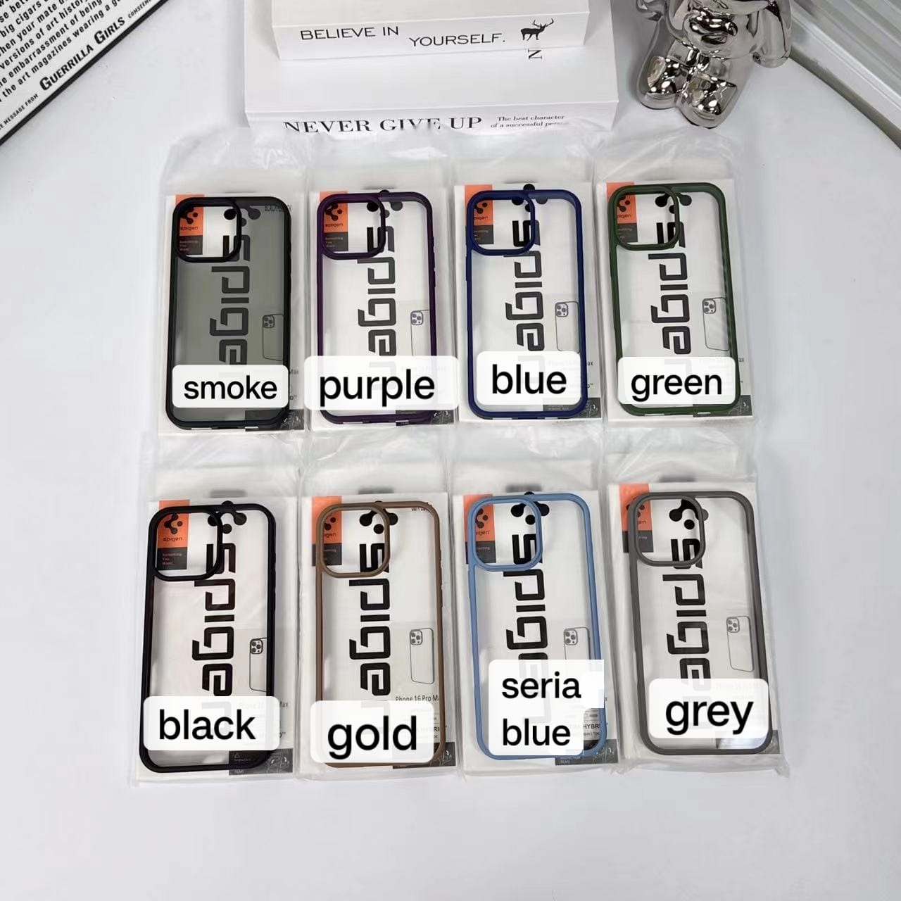 iPhone 16 pro SPIGEN Ultra Hybrid Case with Anti Dust Speaker Net