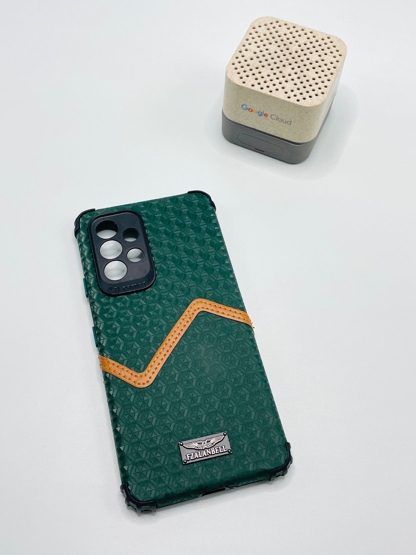 Samsung A53 Leather Bumper Case