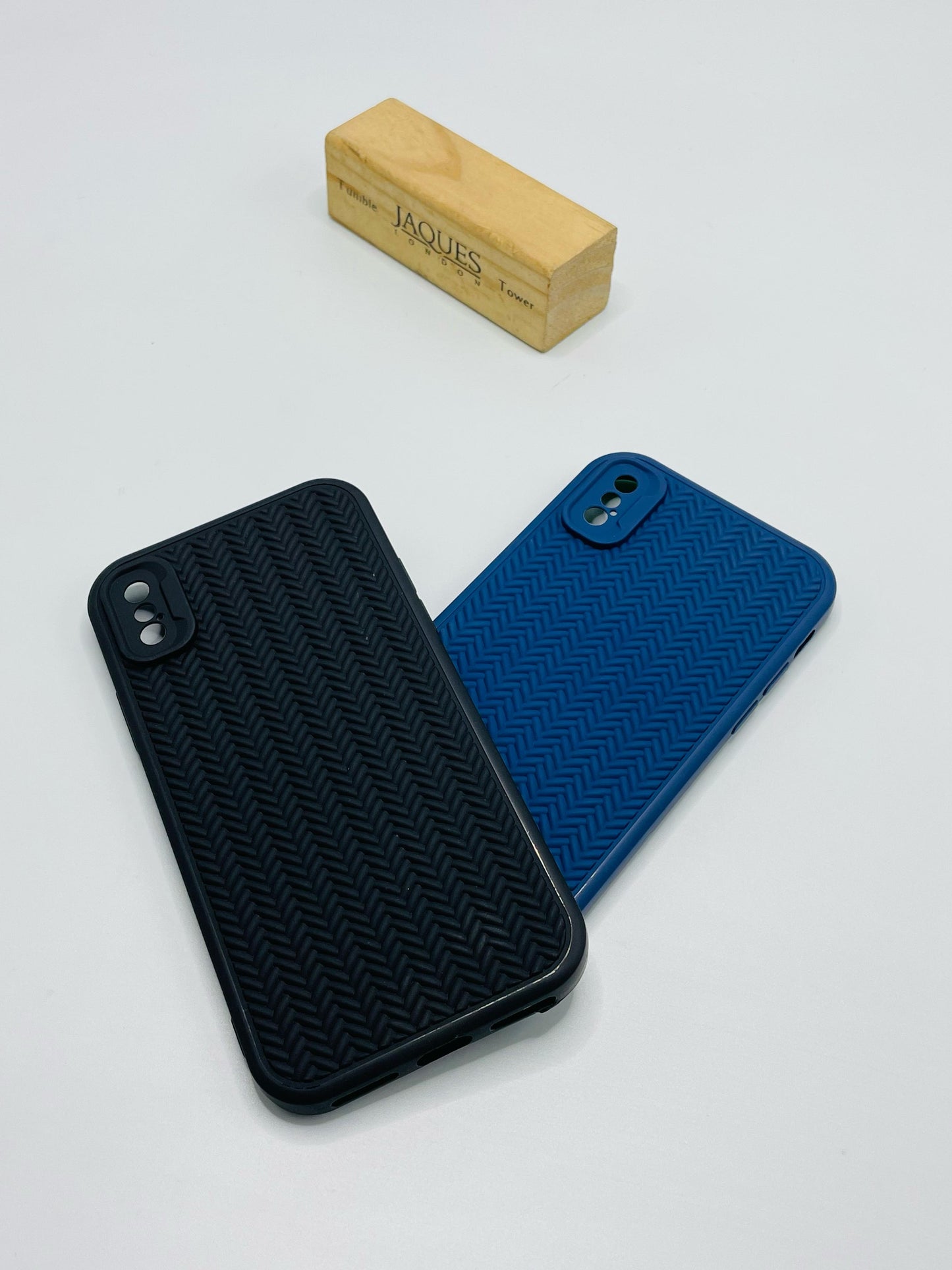 Iphone X Texture Wooven Case