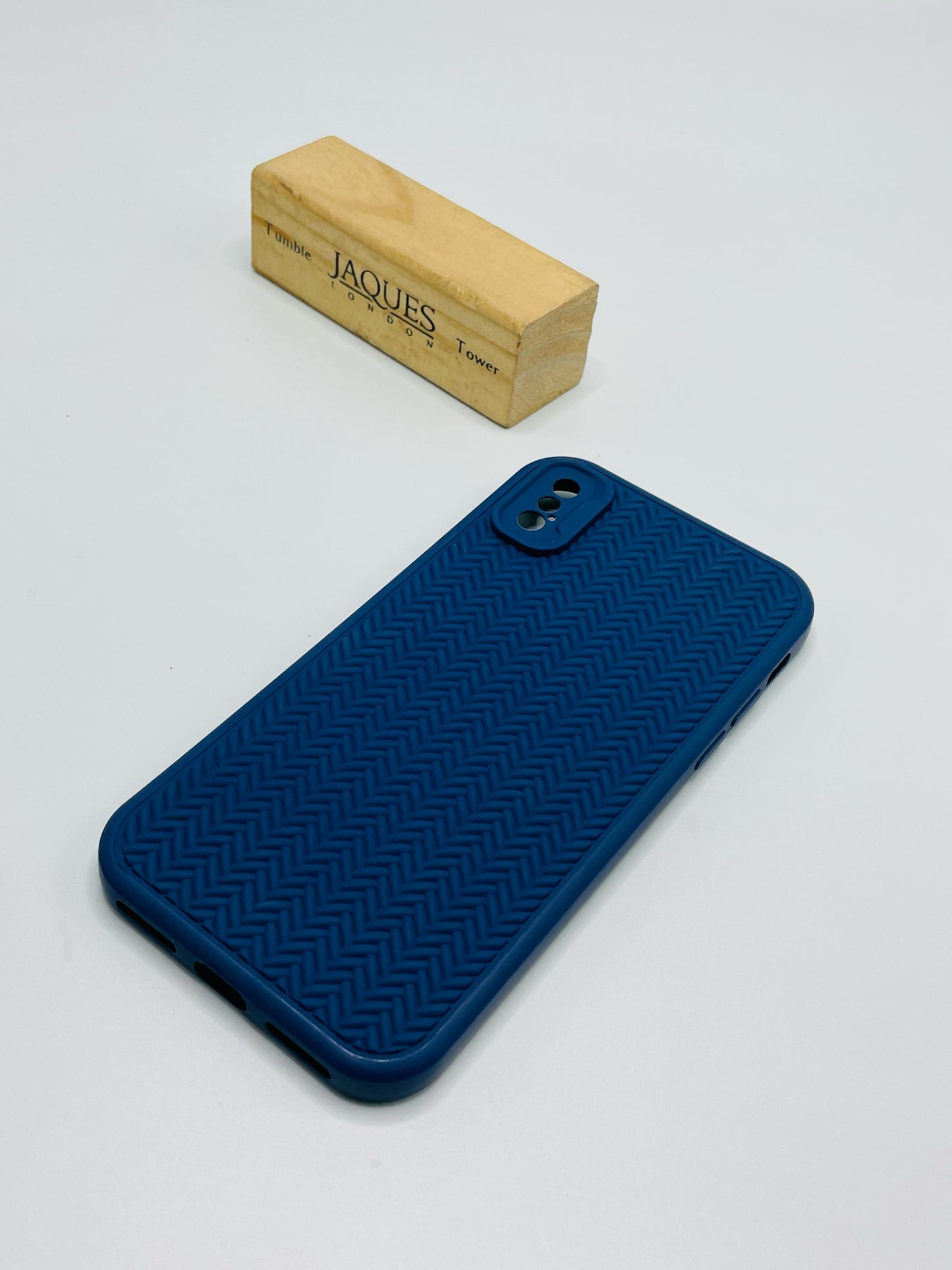 Iphone X Texture Wooven Case