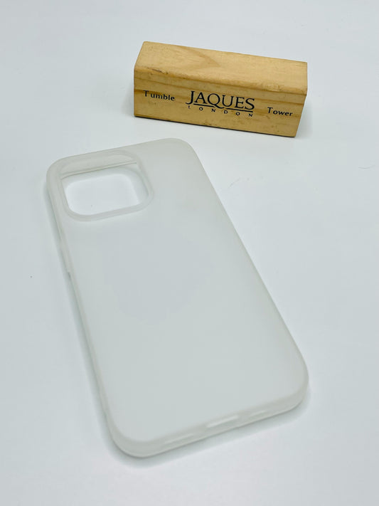 Iphone 15 pro GWS Premium Matte Clear Case