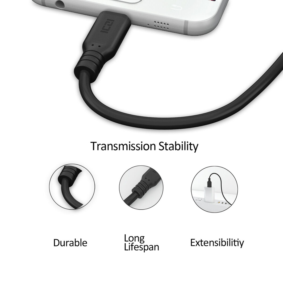 ICZi USB-A to C Cable