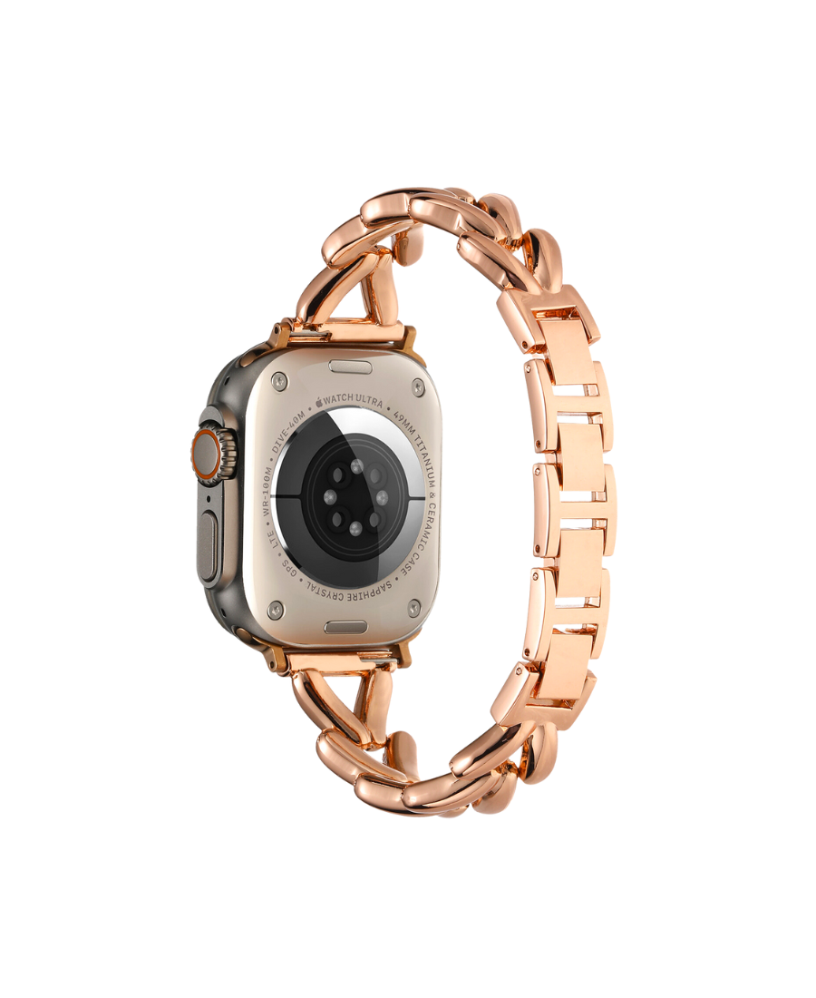 iWatch 42/44mm Rose Gold Braided Strap
