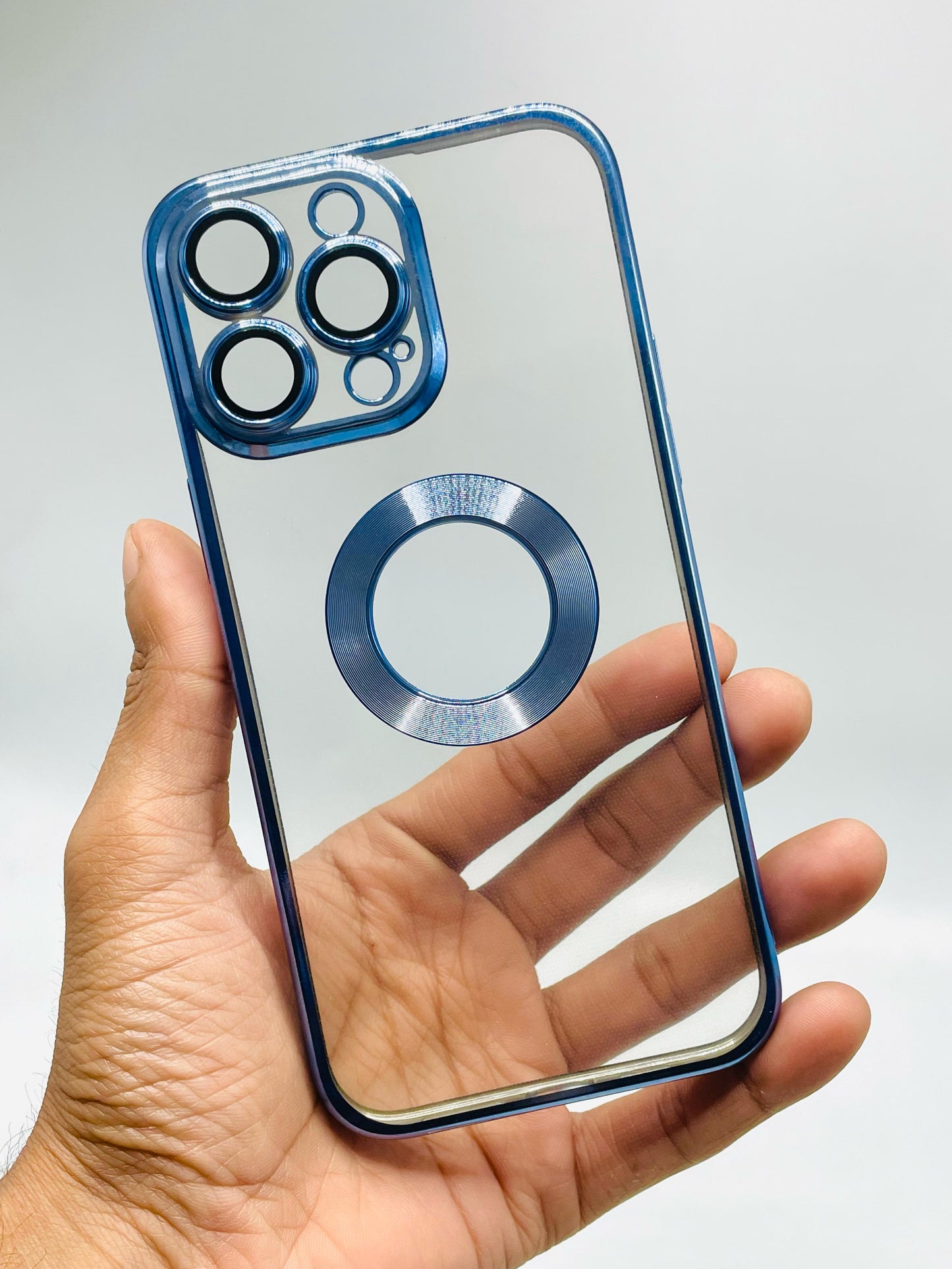 Iphone 14 pro max Chrome Border Case