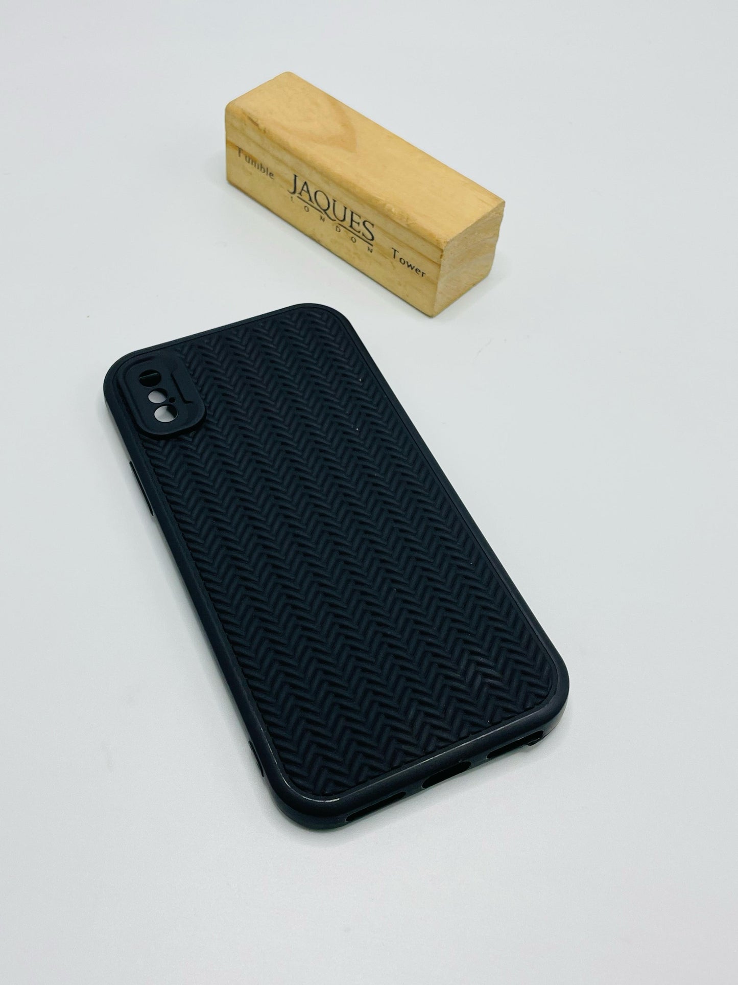 Iphone X Texture Wooven Case