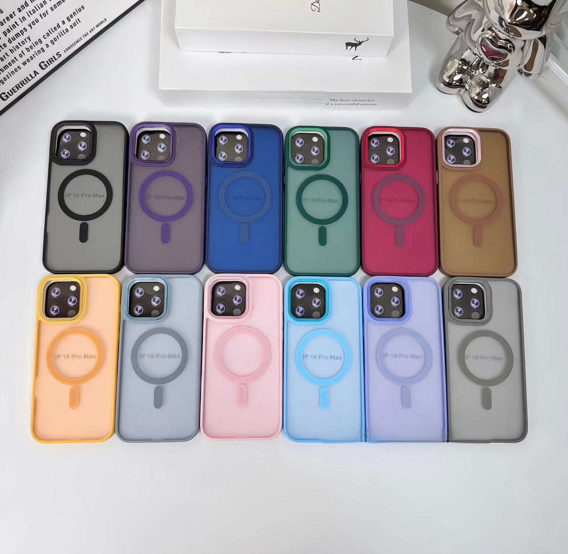 iPhone 14 pro max Tech 21 Matte MagSafe Case