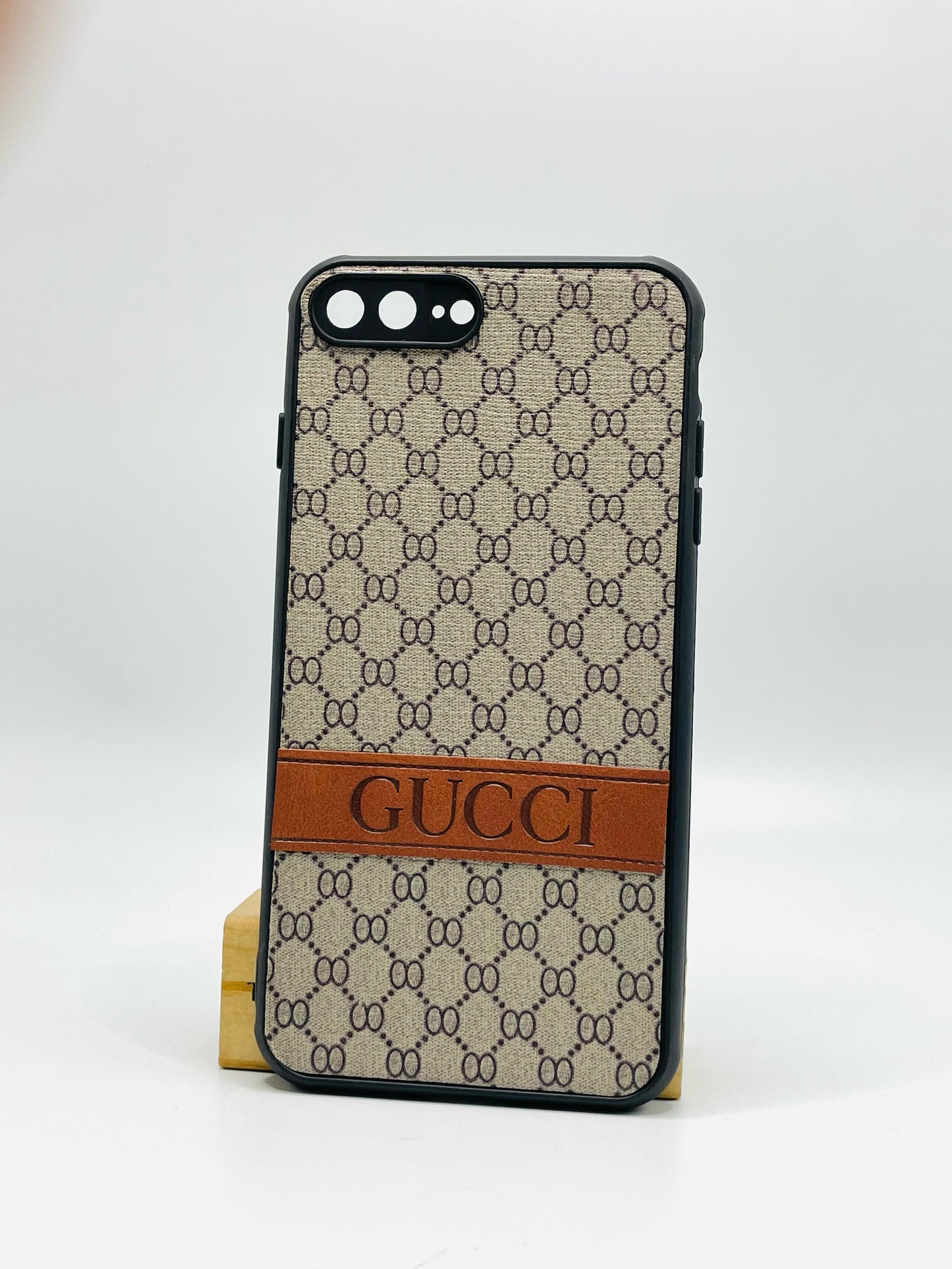 Iphone 7 Plus / 8 Plus Leather Gucci Case