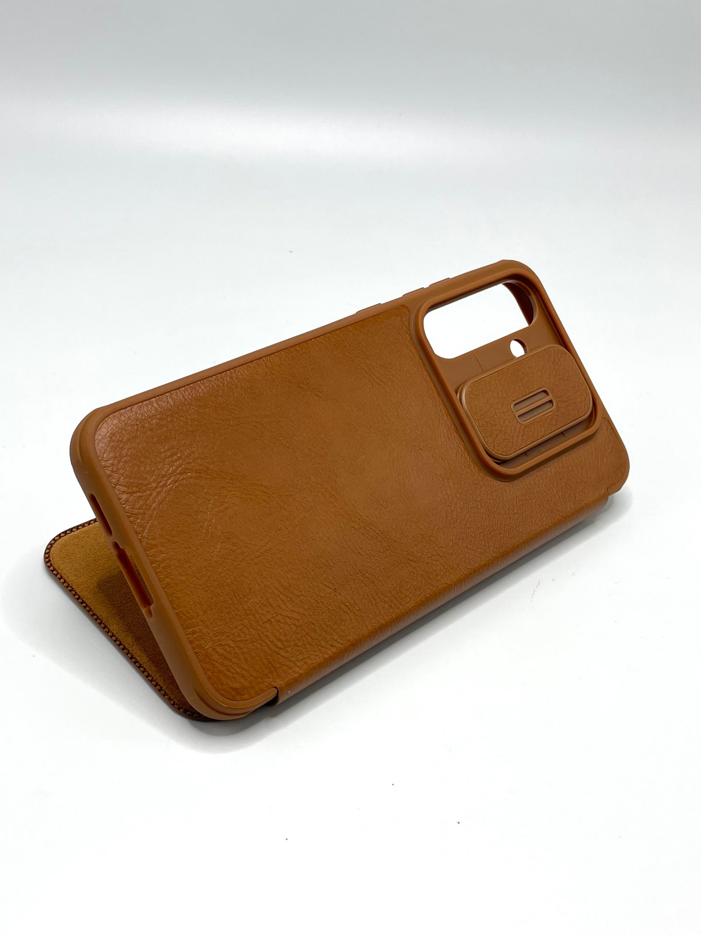 Samsung A55 NILLKIN Flip Leather Lens Protective Case