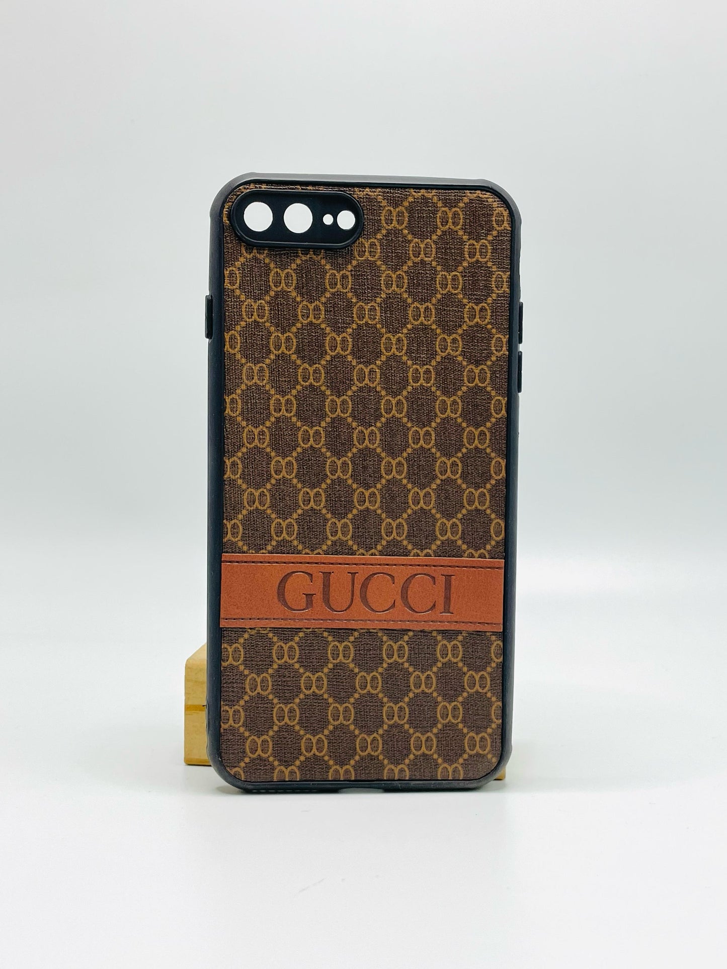 Iphone 7 Plus / 8 Plus Leather Gucci Case