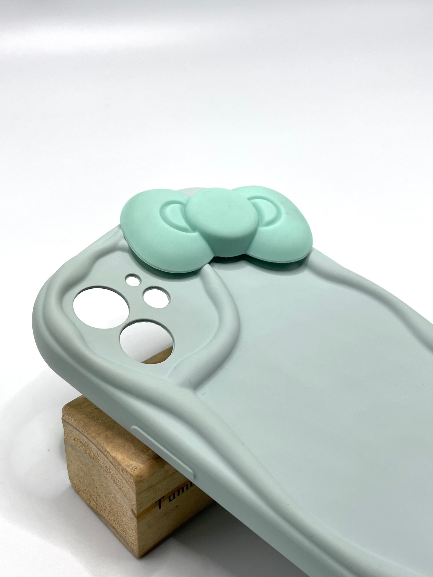 iPhone 12 Silicon 3D Hello Kitty Bow Case