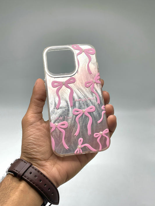 Iphone 13 pro Korean Aesthetic Bowknot Case