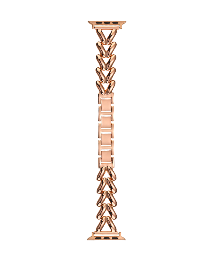 iWatch 42/44mm Rose Gold Braided Strap