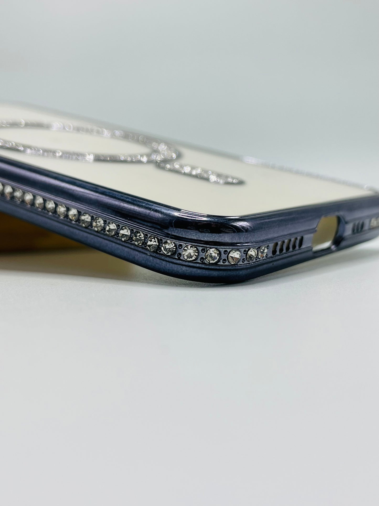 iPhone 12 Caseative Glitter Bling Clear Magnetic Case Compatible with MagSafe Wireless Charging