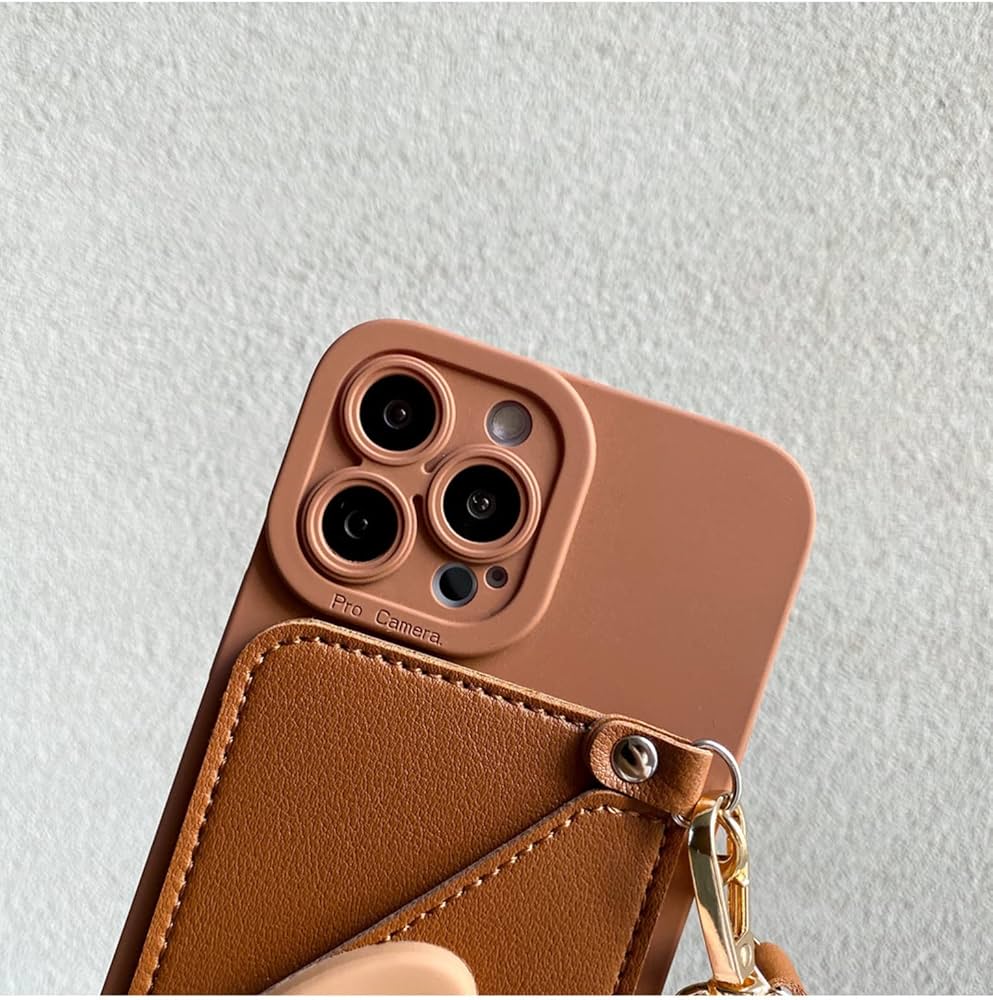 iPhone 15 pro max Heart Wallet Case