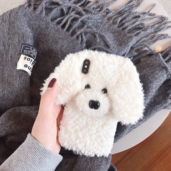iPhone X/Xs Fluffy Dog Case