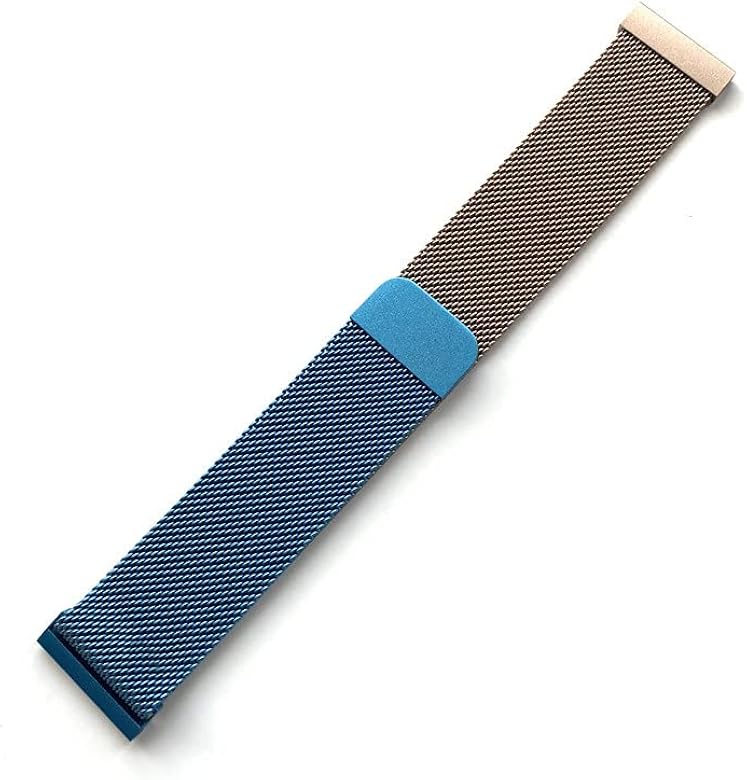 20mm Dual Tone Milanese Loop Strap