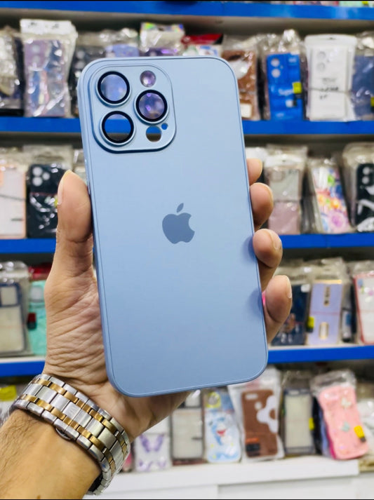 iPhone 14 pro max AG Matte Glass Case Anti Fingerprint