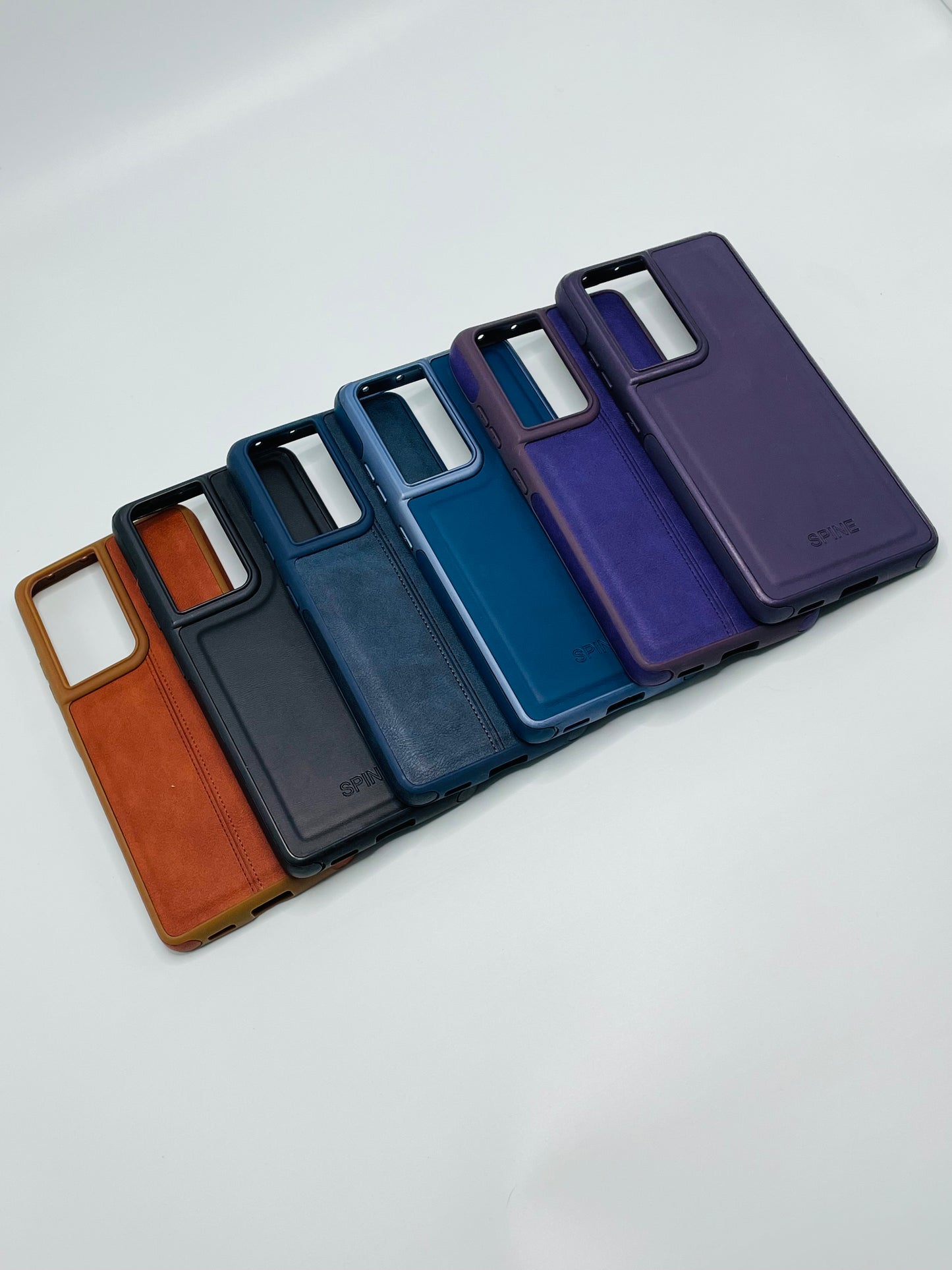 Samsung S21 Ultra Spine Premium Leather case