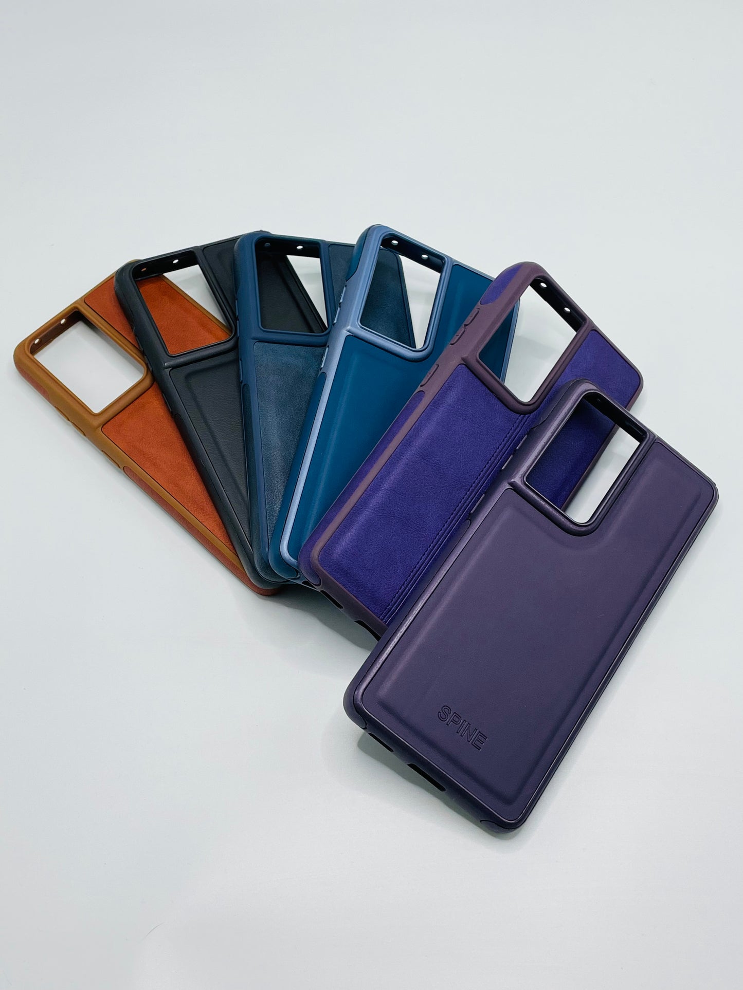 Samsung S21 Ultra Spine Premium Leather case