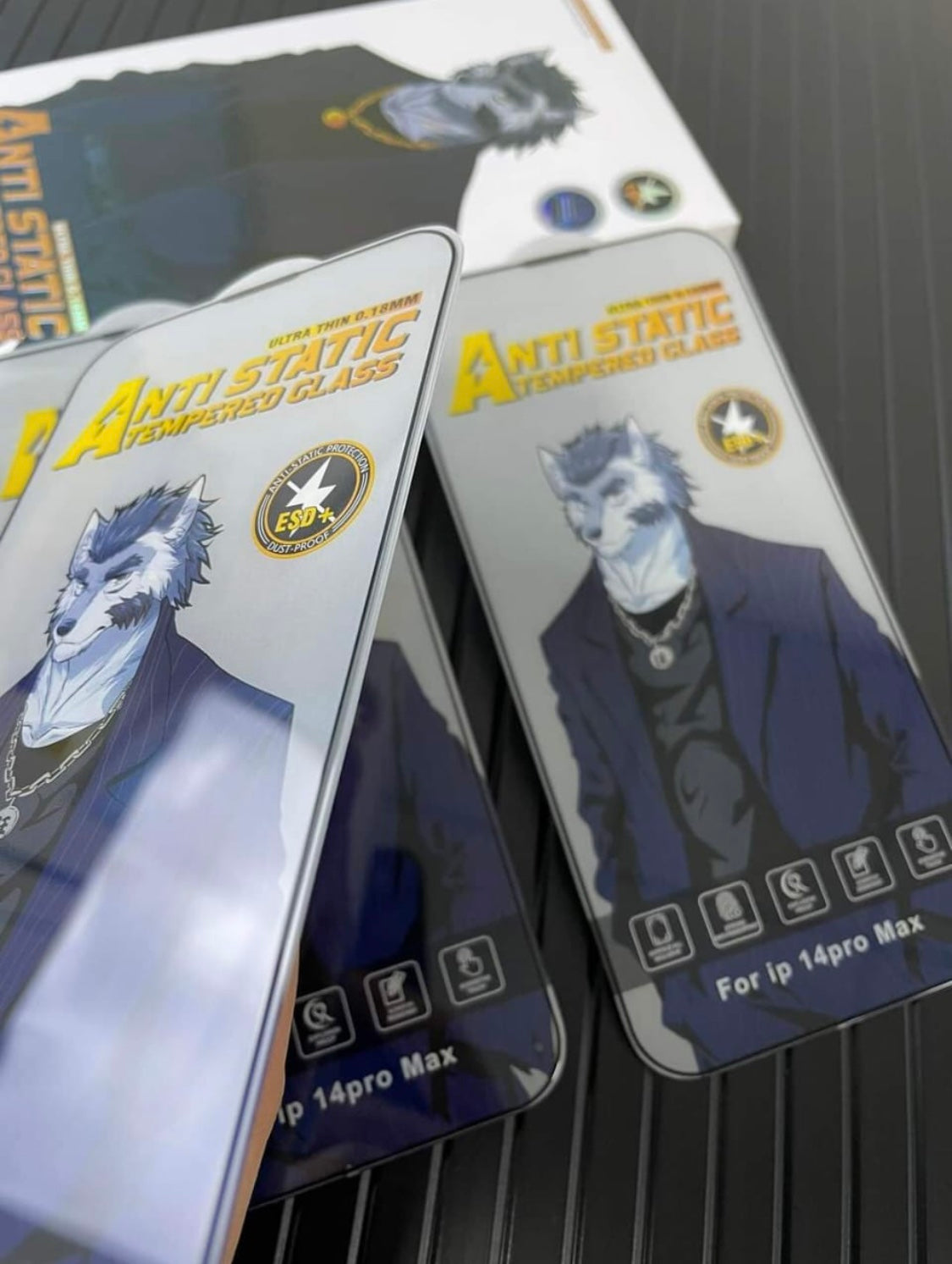 Anti Static Glass Iphone 11 to 16 pro max