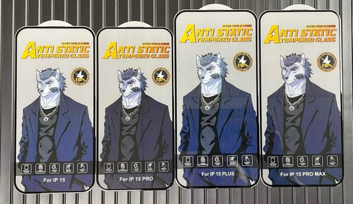 Anti Static Glass Iphone 11 to 16 pro max