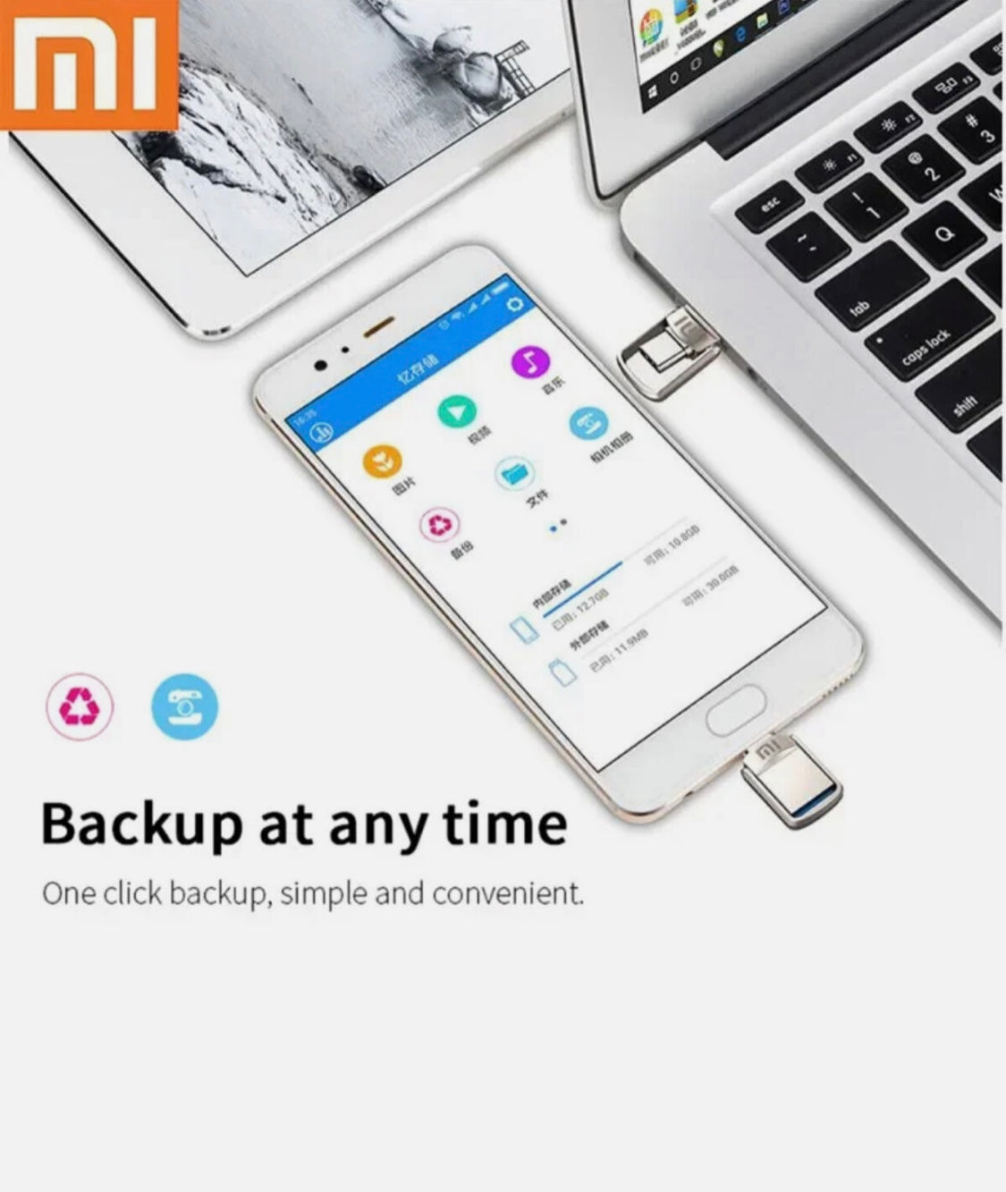 Mi 2TB USB + OTG 3.0