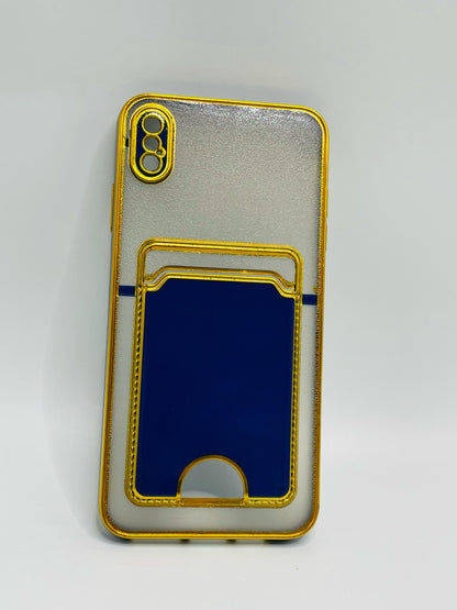 Iphone Xs max Chrome Wallet Case