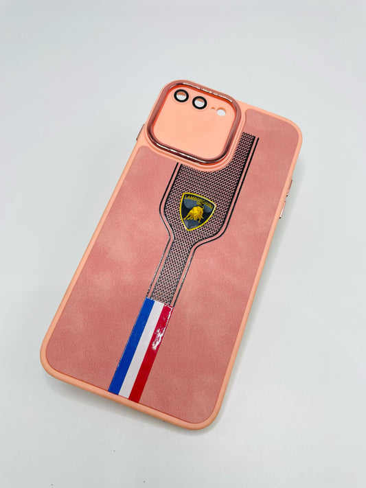 Iphone 7 Plus / 8 plus Leather Case with Lens